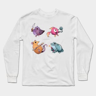 stabby pets Long Sleeve T-Shirt